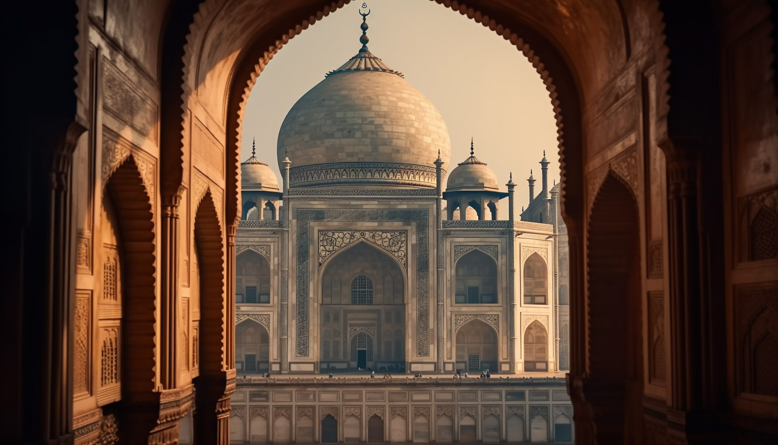 Majestic Mausoleum of ancient God spiritual journey generated by artificial intelligence